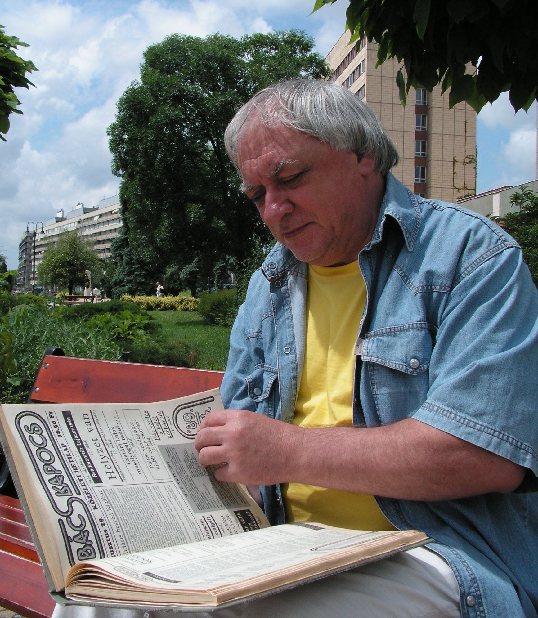 Kutasi Ferenc, a BÁCSKAPOCS főszerkesztője