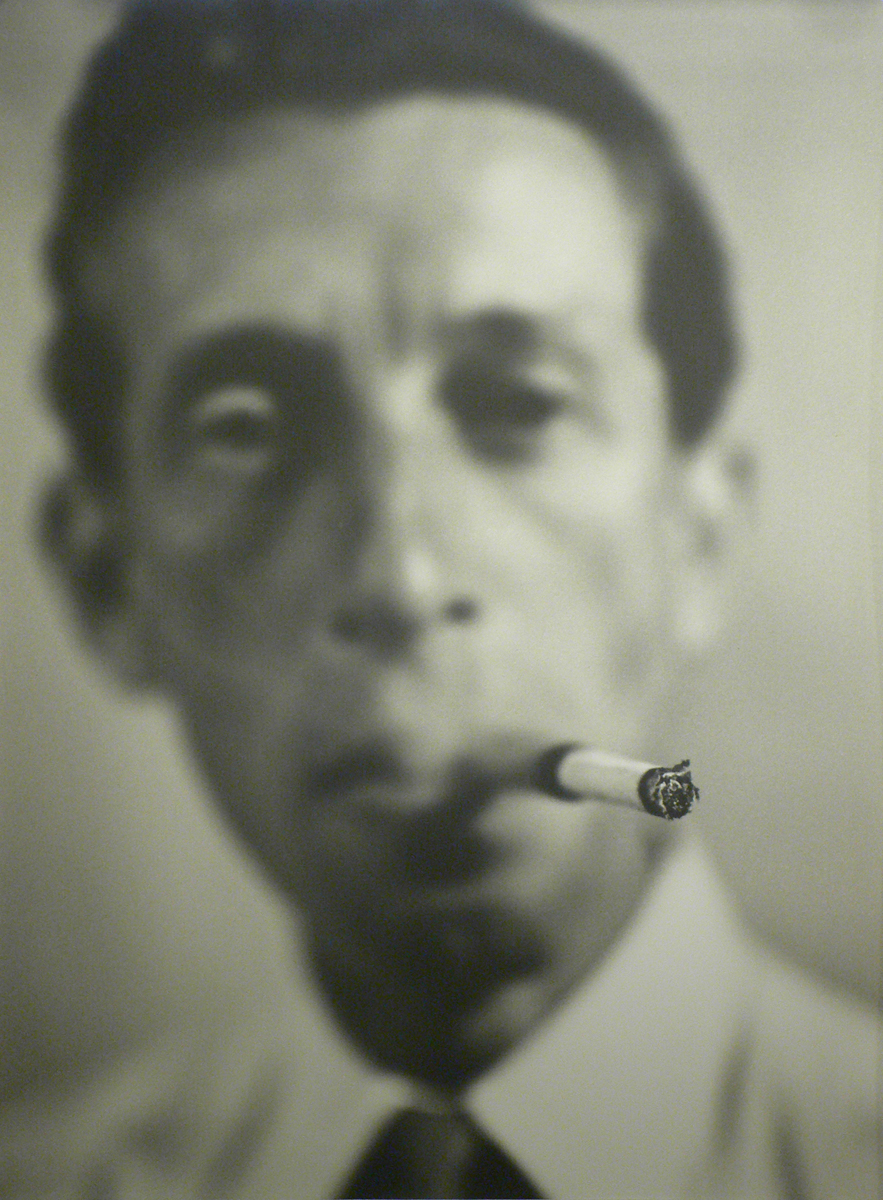 Holics Gyula: Portrait/Cigarette, 1957