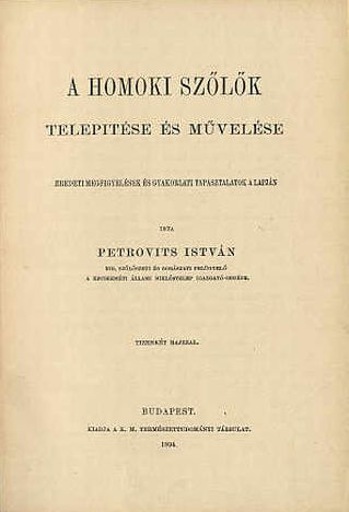 Petrovits István könyve