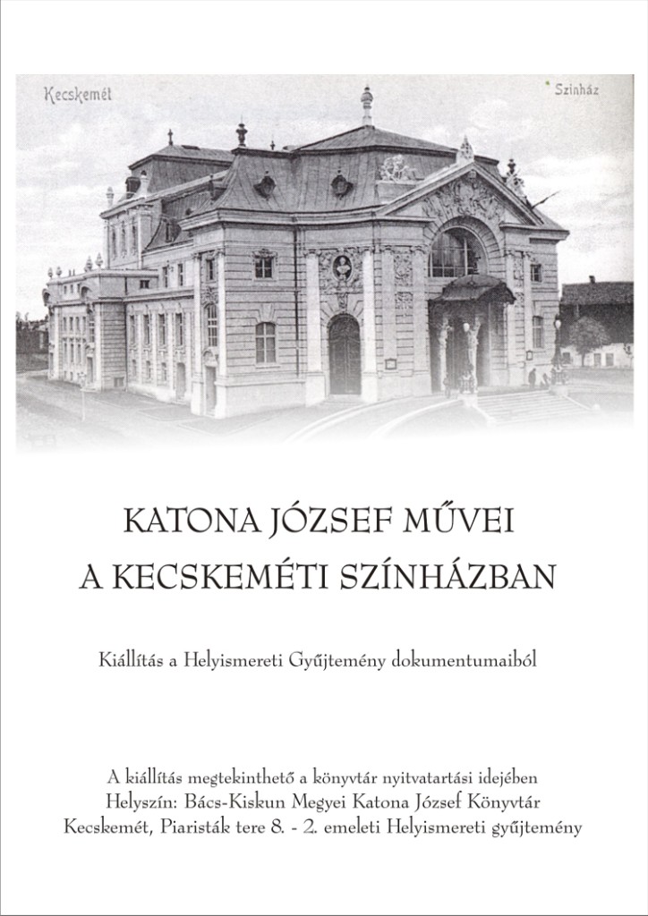 Katona József művei a kecskeméti színházban
