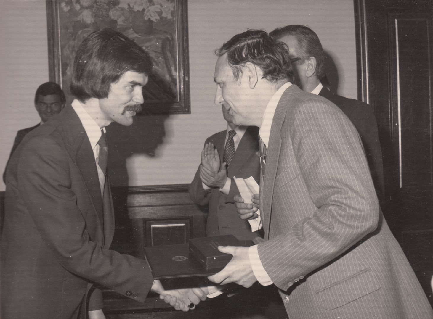 Az Ybl-díj átvétele 1979-ben