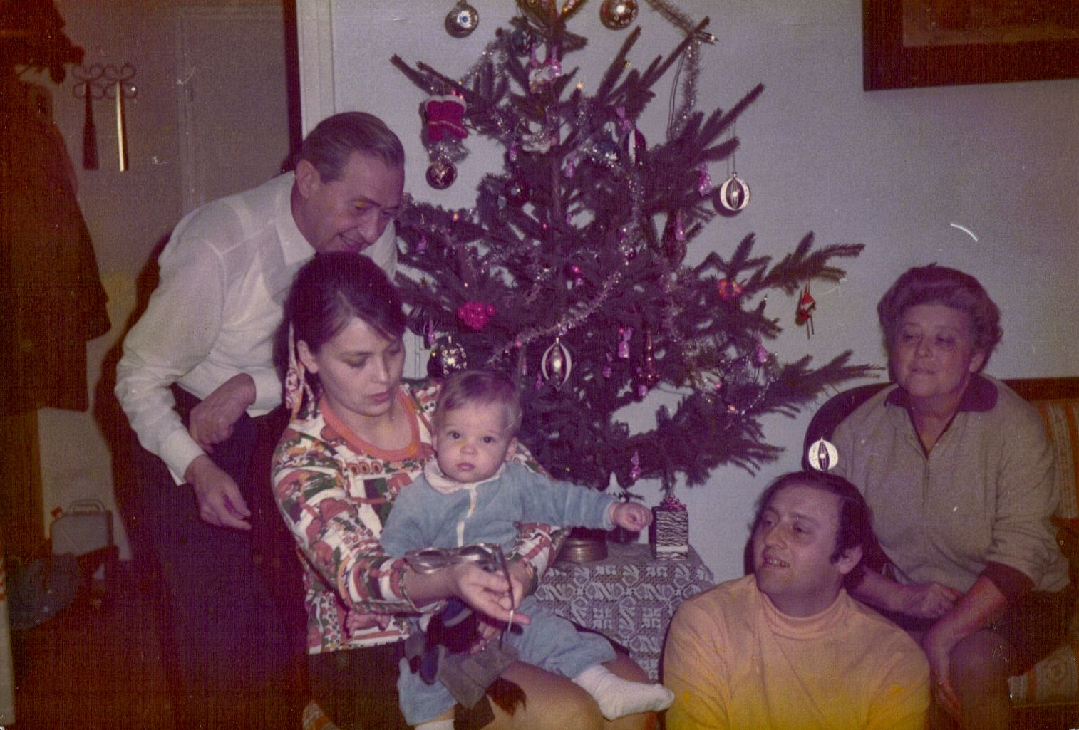 Karácsonyi idill nagyszülőkkel