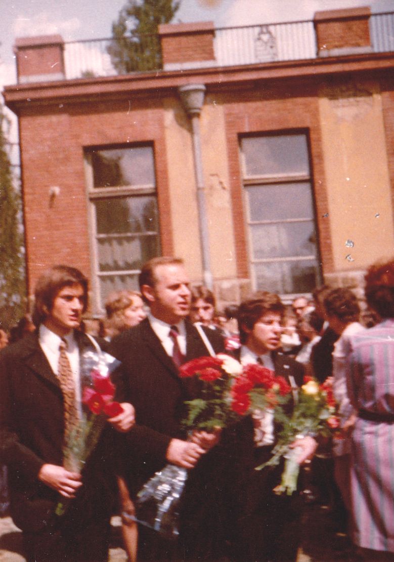 Ballagási ünnepség a Katonában, 1973-ban