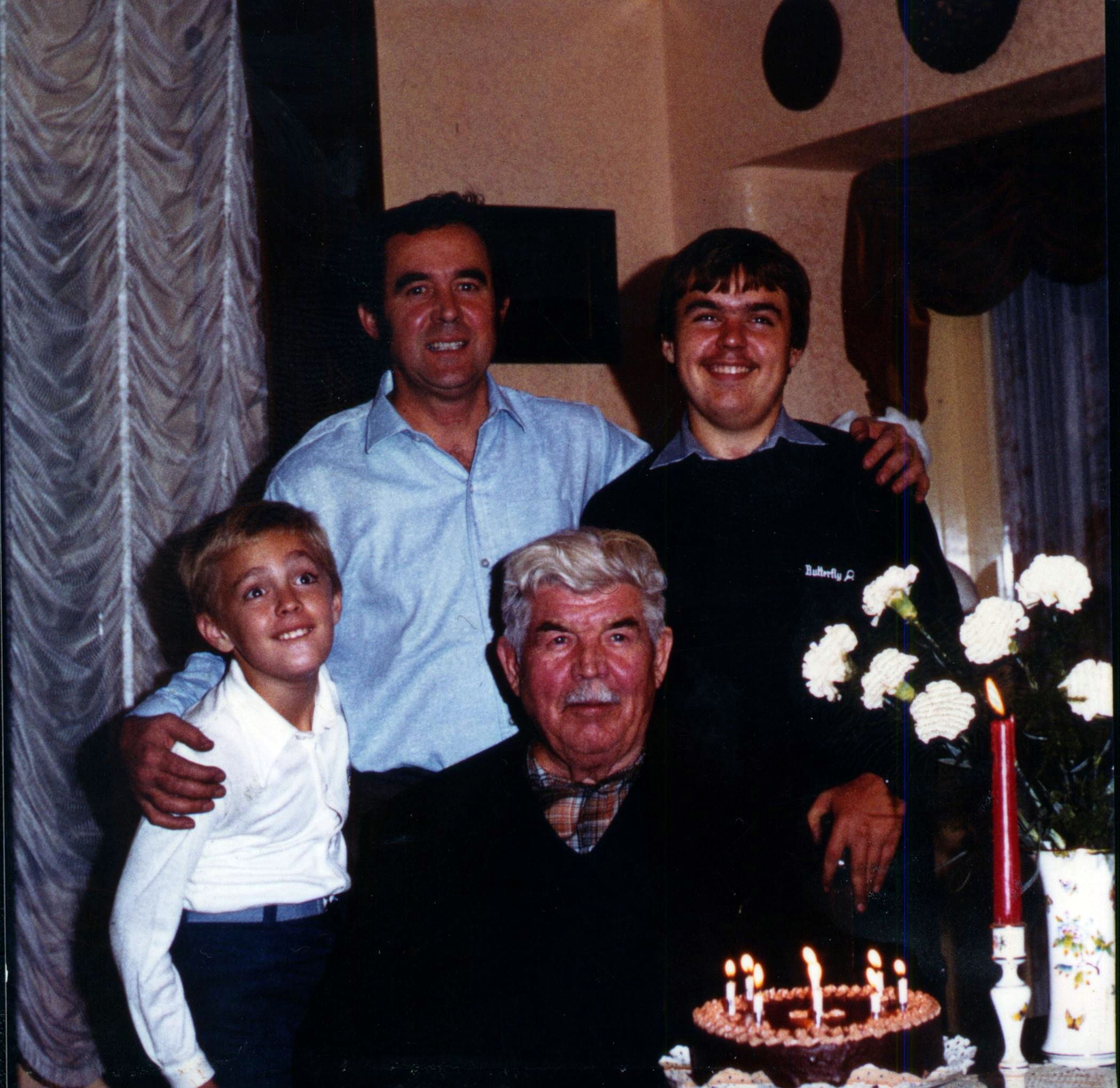 Három generáció: apámmal és fiaimmal