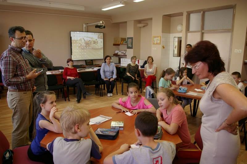 Török és magyar delegáció érkezett a Lánchíd-iskolába