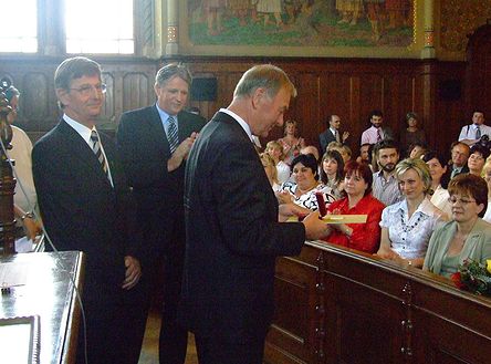 2008-ban Arany Katedra Emlékplakettet vehetett át