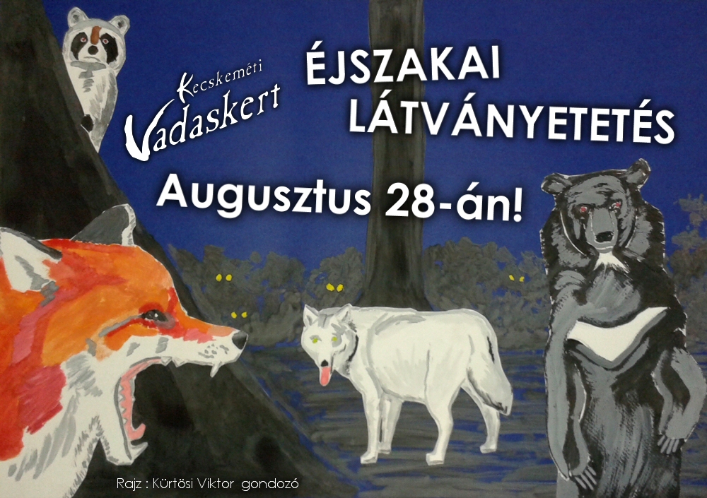 Állatkertek Éjszakája Kecskeméten