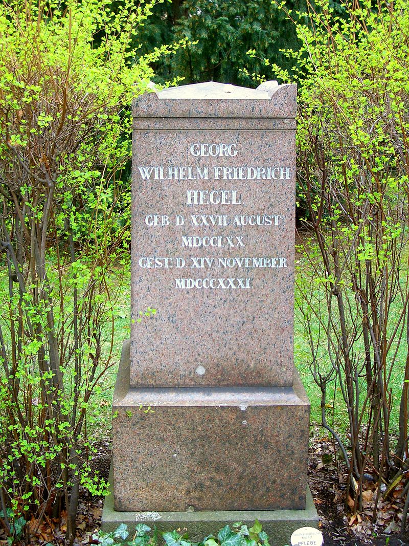 Hegel síremléke Berlinben