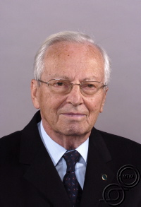 Dr. Katona Ferenc Széchenyi-díjas, állami-díjas fejlődésneurológus, az orvostudomány doktora (Budapest, 2006. március 15. - MTI Fotó)