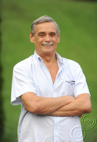 Kulcsár Győző vívó, a Nemzet Sportolója és a Magyar Köztársasági Érdemrend középkeresztje címmel kitüntetett négyszeres olimpiai bajnok