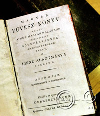 Diószegi Sámuel - Fazekas Mihály Magyar fűvész könyv című egybefűzött kétkötetes munkája