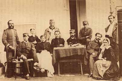 A Bethesda első ápoltjai a német-osztrák háború sebesültjei közül kerültek ki nemzeti hovatartozásra való tekintet nélkül