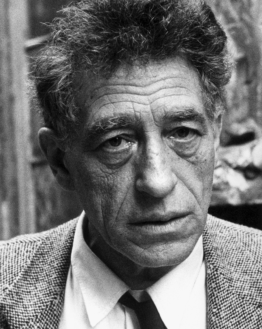 Alberto Giacometti svájci szobrász, grafikus