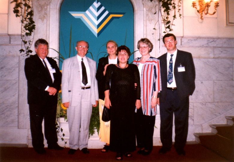 Hamburgban, az 1999-es Pszichiátriai Világkongresszus néhány résztvevőjével