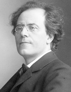 Gustav Mahler cseh származású osztrák zeneszerző