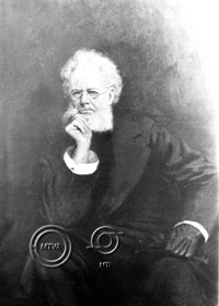 Henrik Ibsen egy 1891-ben készült felvételen