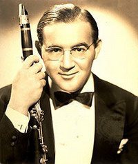 Benny Goodman amerikai zenész, klarinétos, a „swing királya”