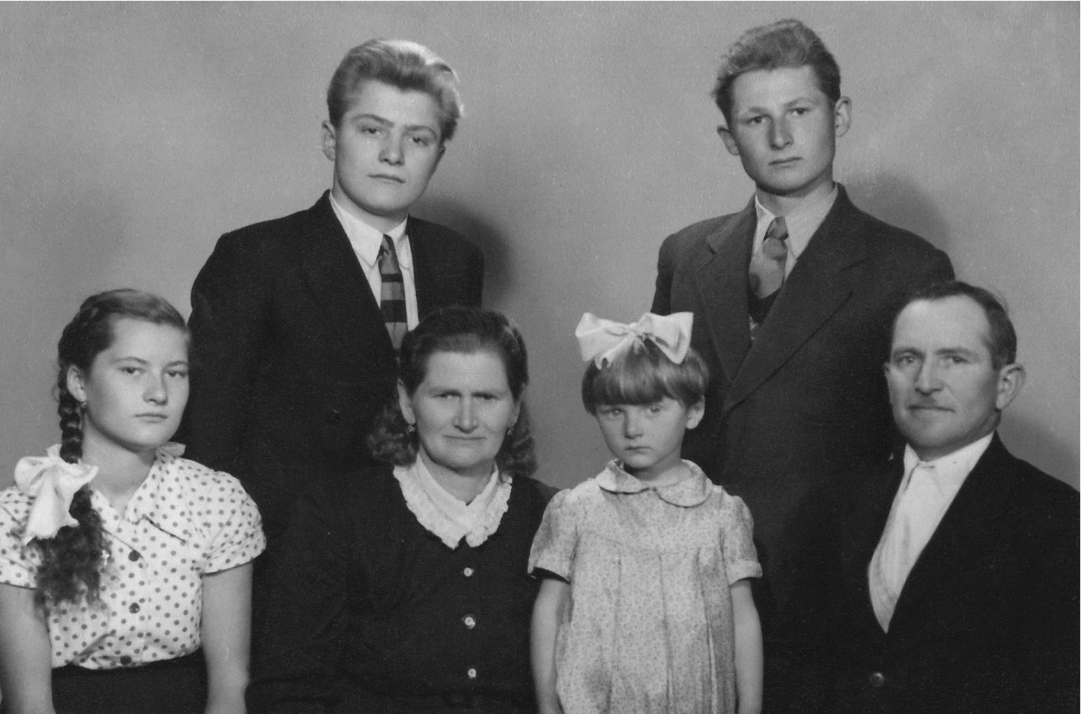 Szüleimmel és testvéreimmel, 1960-ban