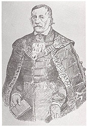 Csányi János városi tanácsnok, főbíró