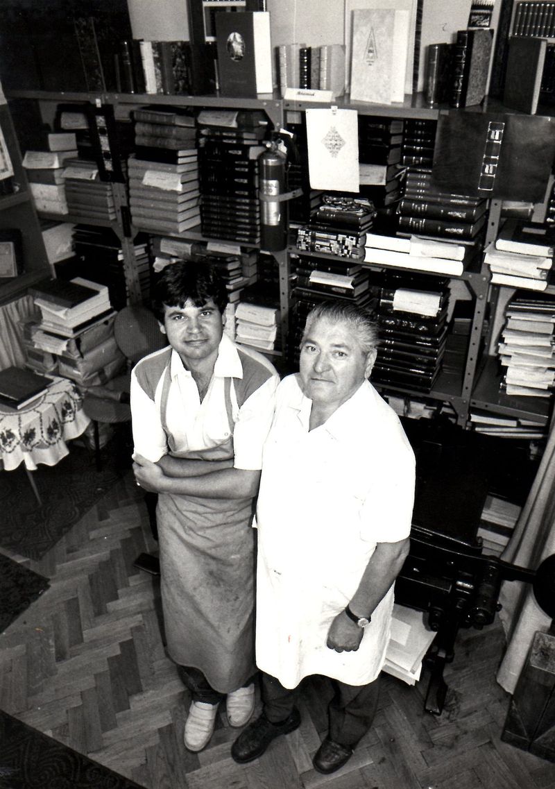 Édesapámmal 1987-ben